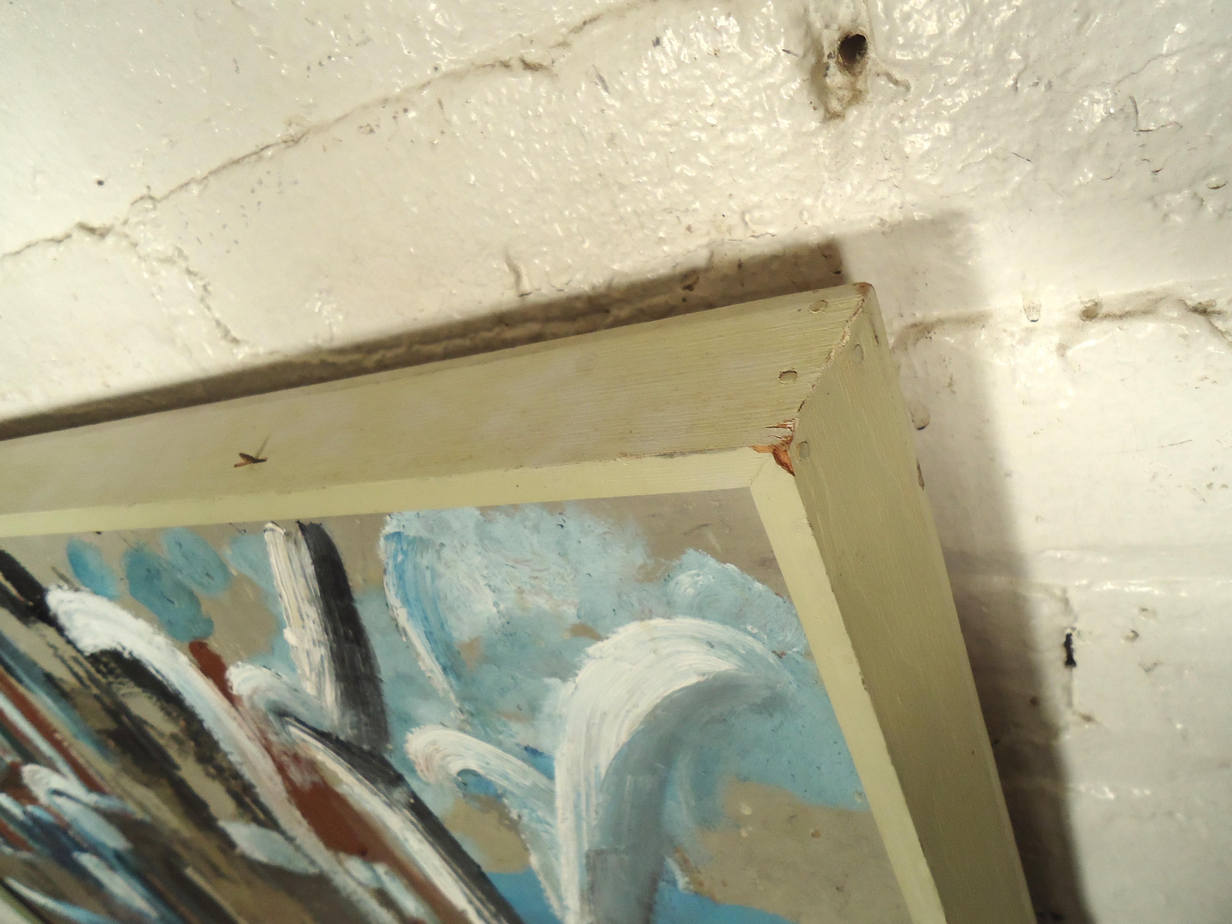 Arte astratta con cornice In condizioni buone in vendita a Brooklyn, NY