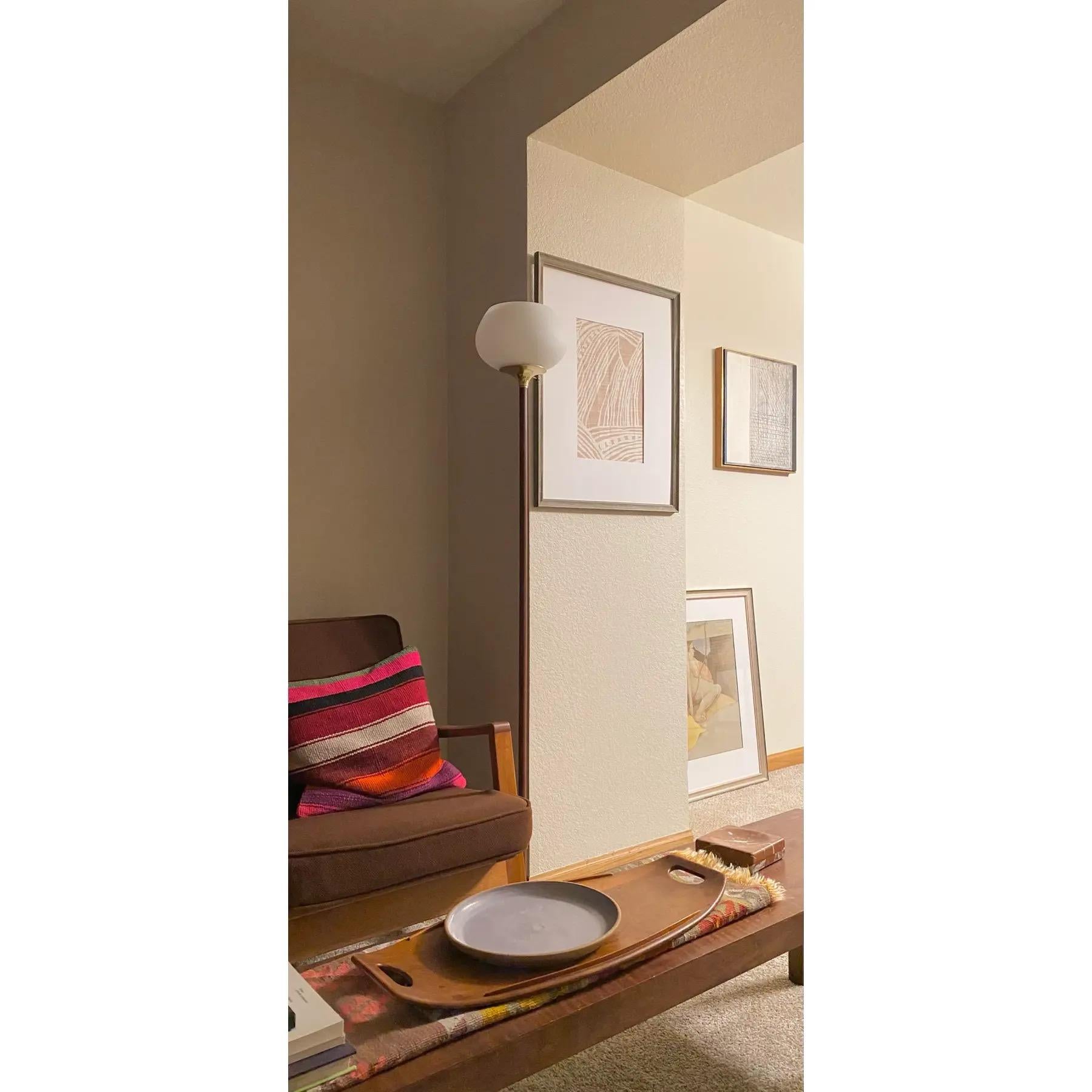 Abstrakte gerahmte Textilien in Blush und Elfenbein im Angebot 5