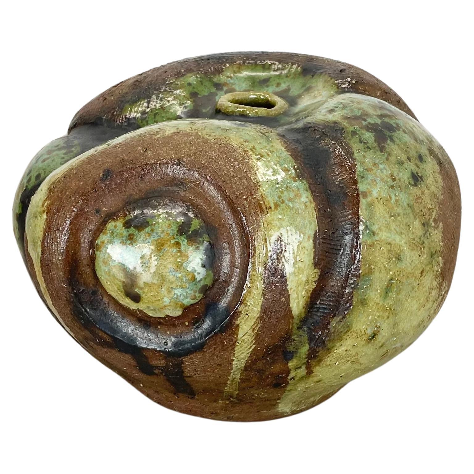 Abstract "FRUIT" Ceramic Studio Pottery Vase, Gerhard Liebenthron, Germany, 1970