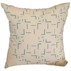 Abstract Geometric Printed Pillow