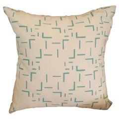 Abstract Geometric Printed Pillow