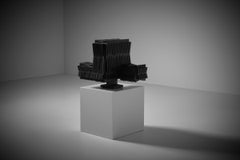 Abstrakte geometrische Skulptur von Edison Parra, 1970er Jahre