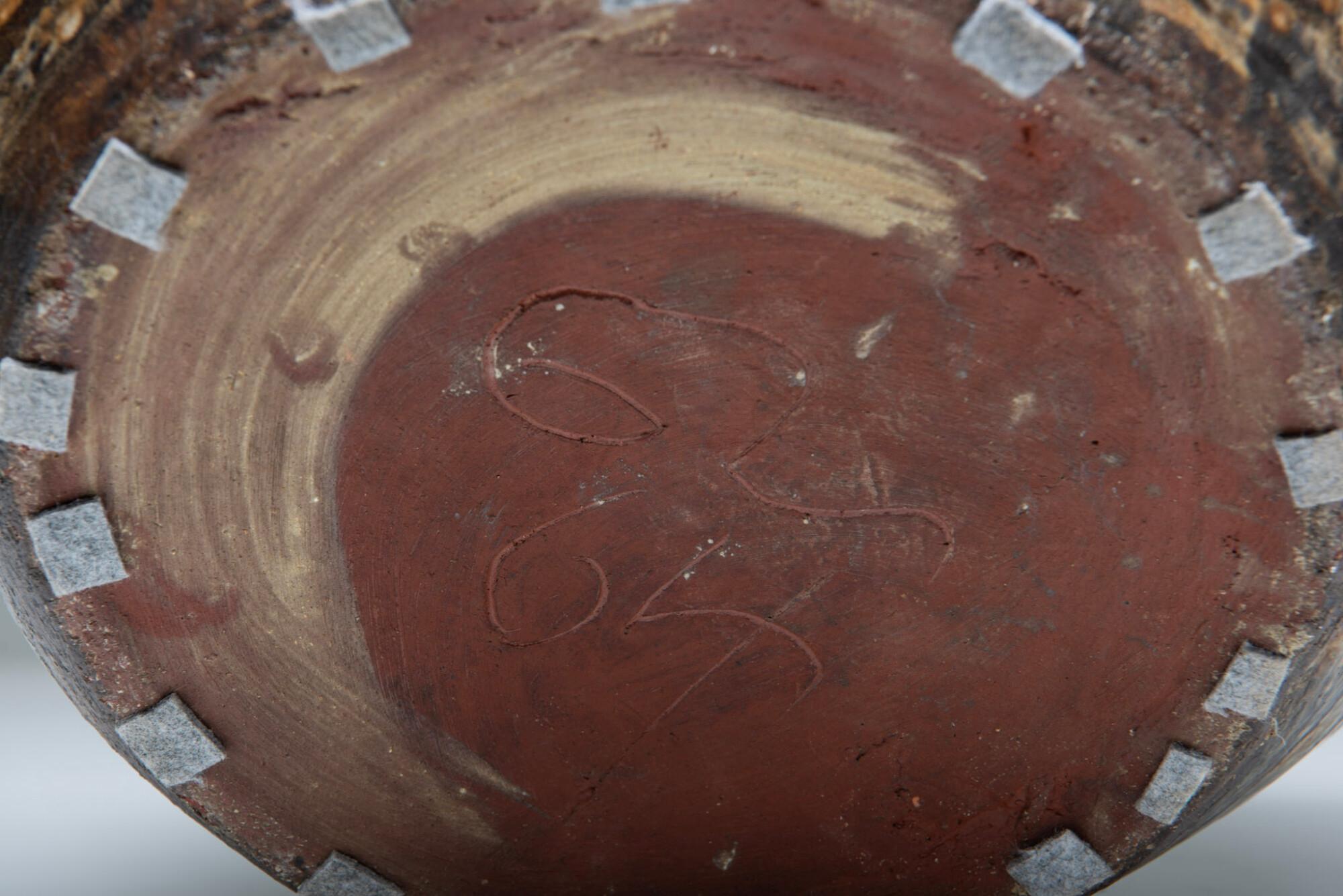 Ceramica Vaso astratto in ceramica tedesca - Gerhard Liebenthron in vendita