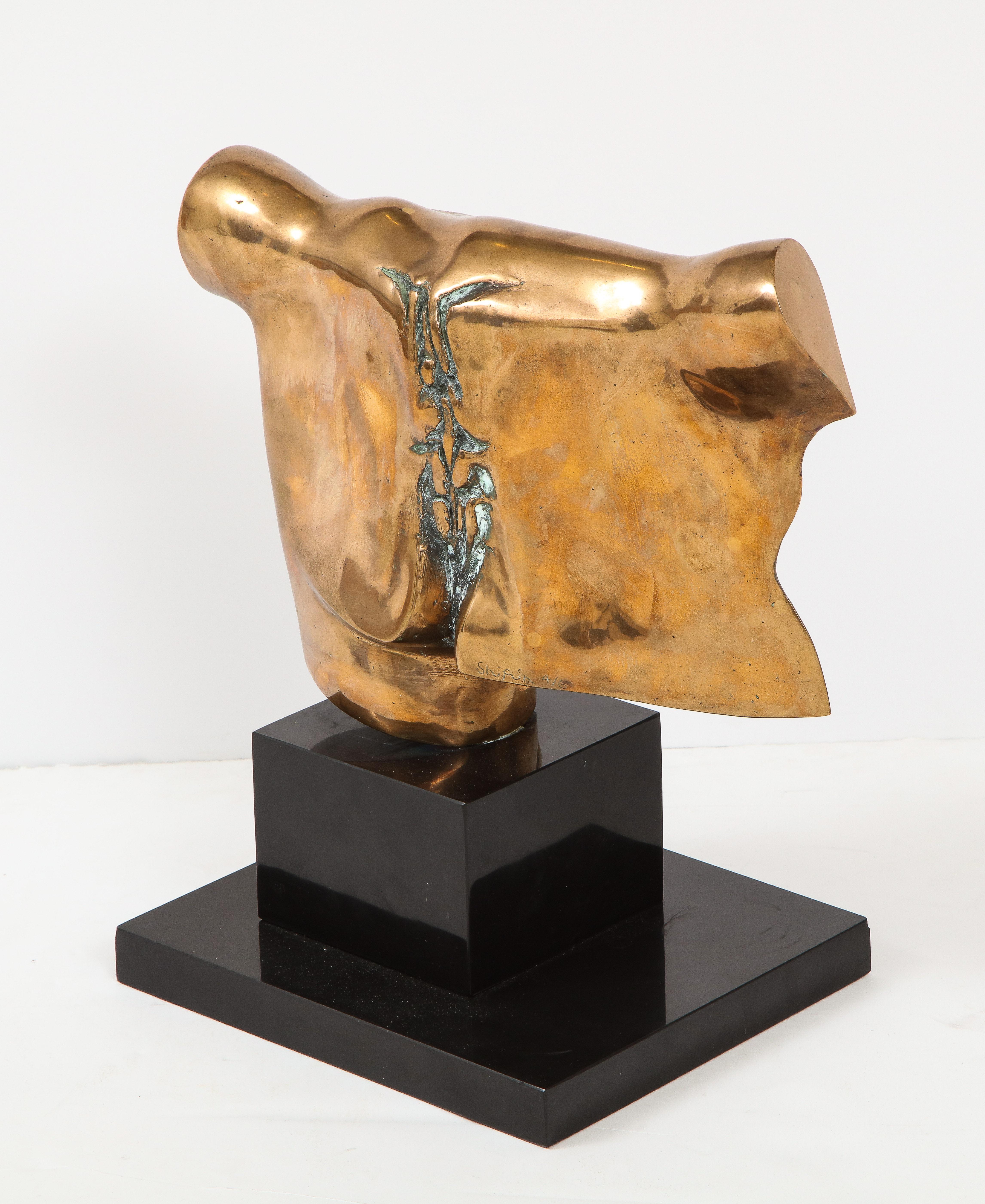 Abstract Gilded Bronze 