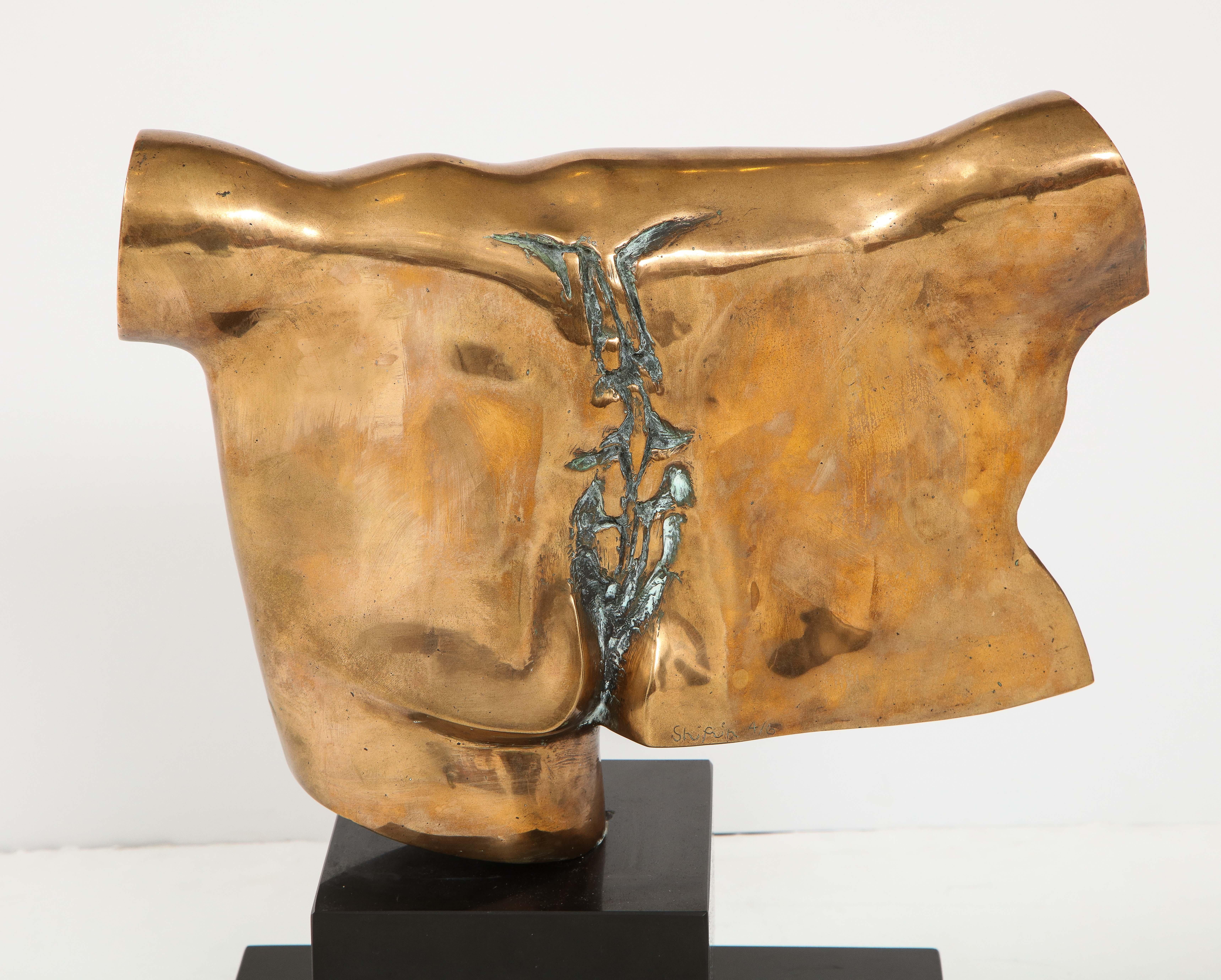 Abstract Gilded Bronze 