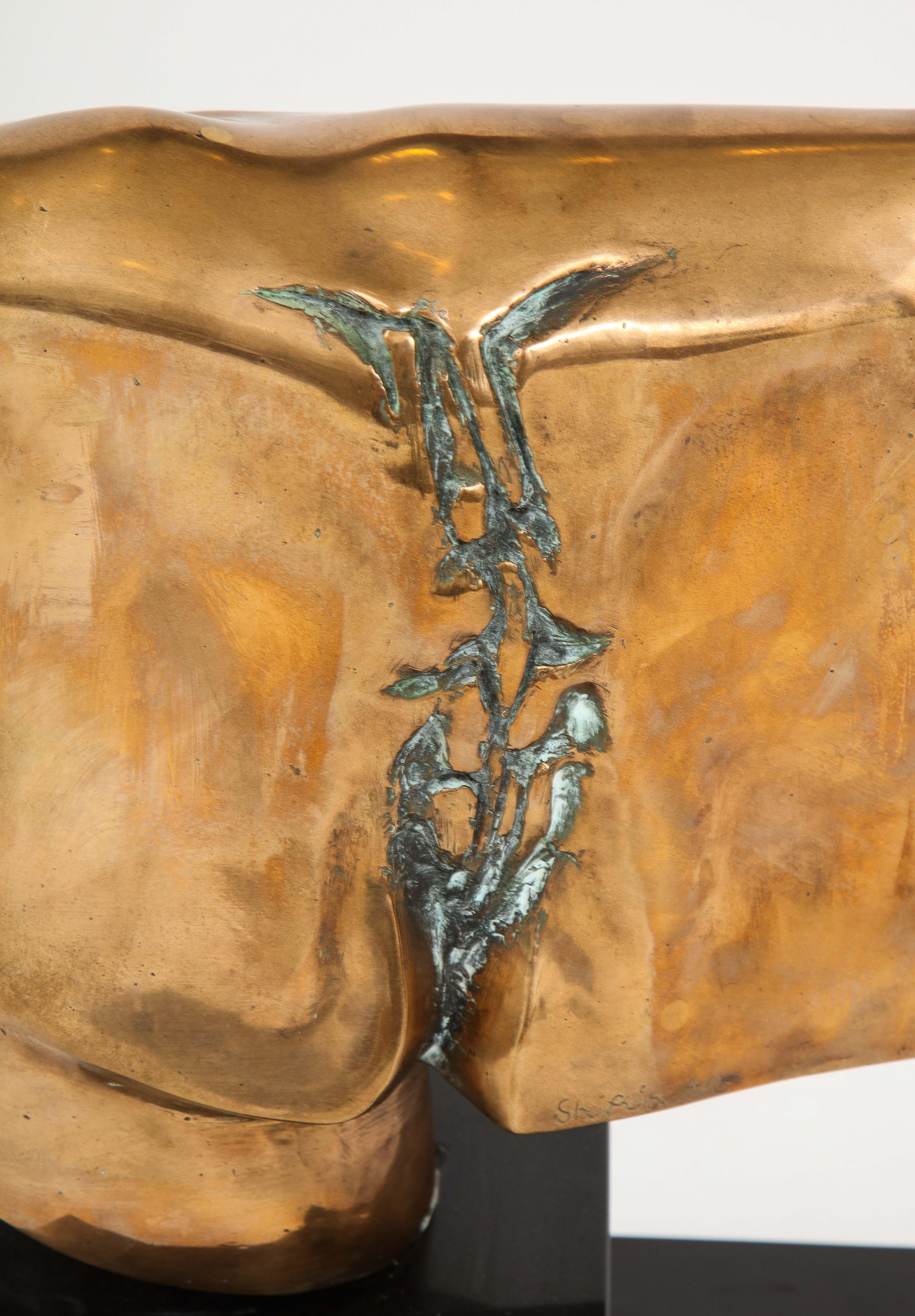 Abstract Gilded Bronze 