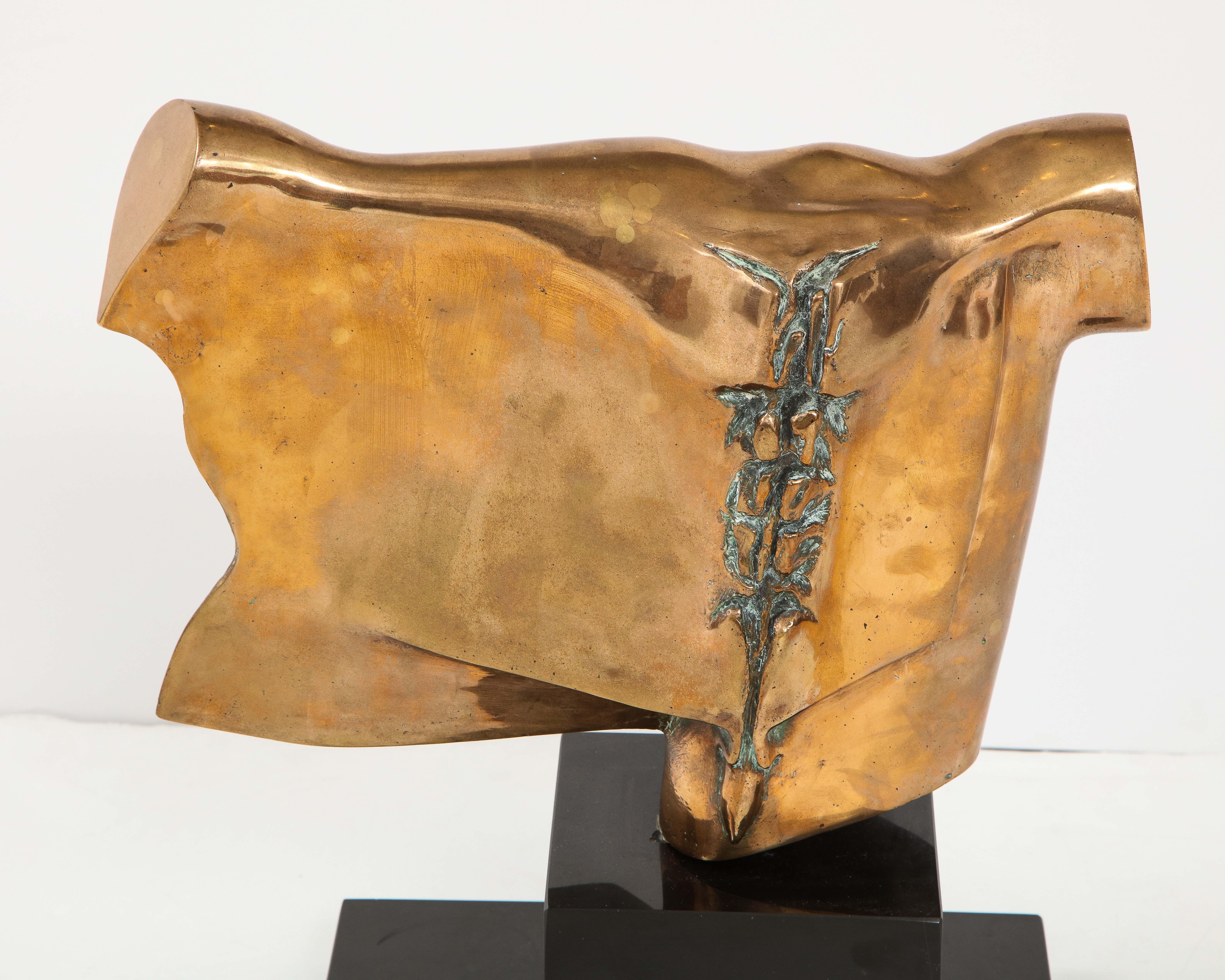 Abstract Gilded Bronze 