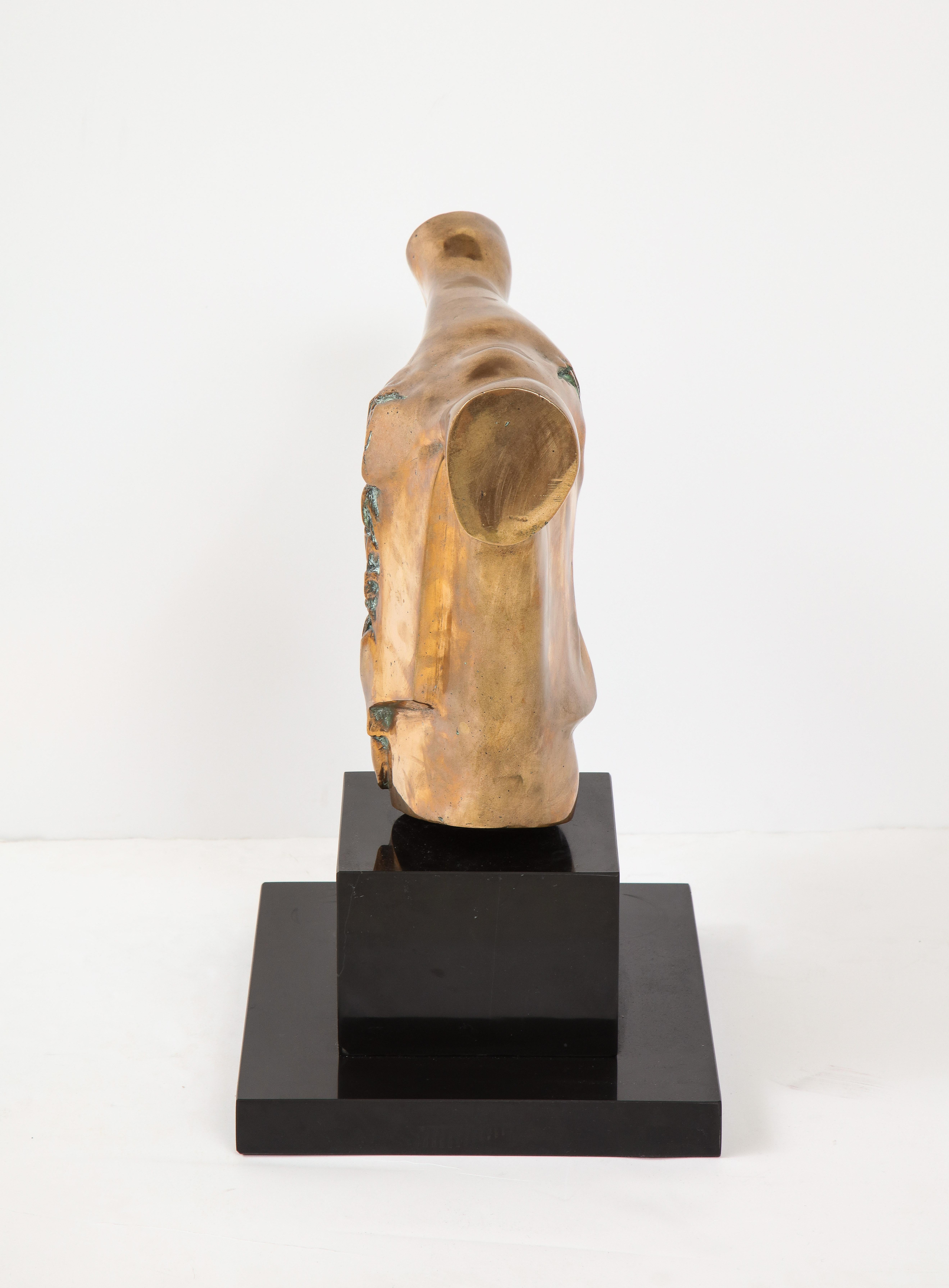 Abstract Gilded Bronze 