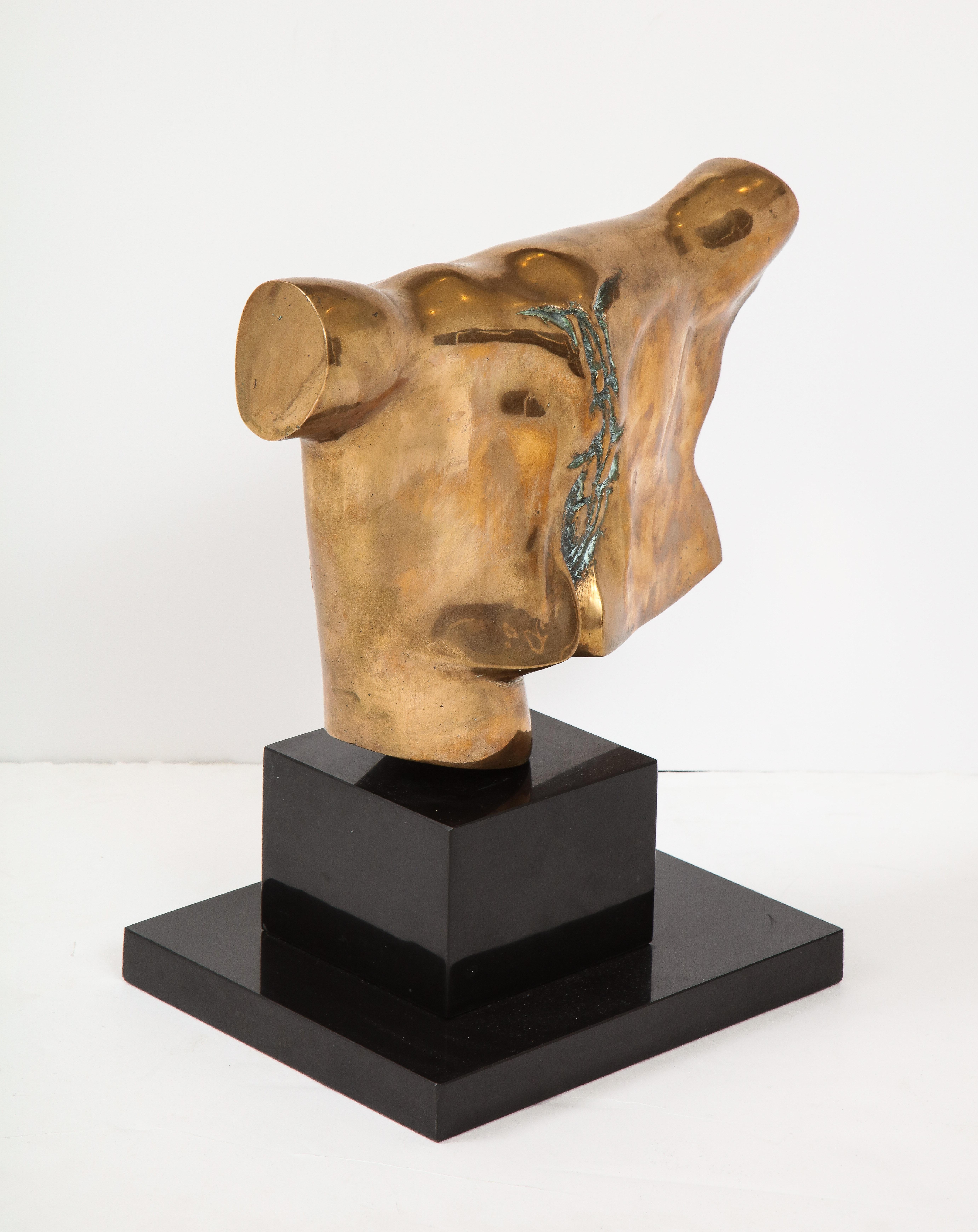 Abstract Gilded Bronze 