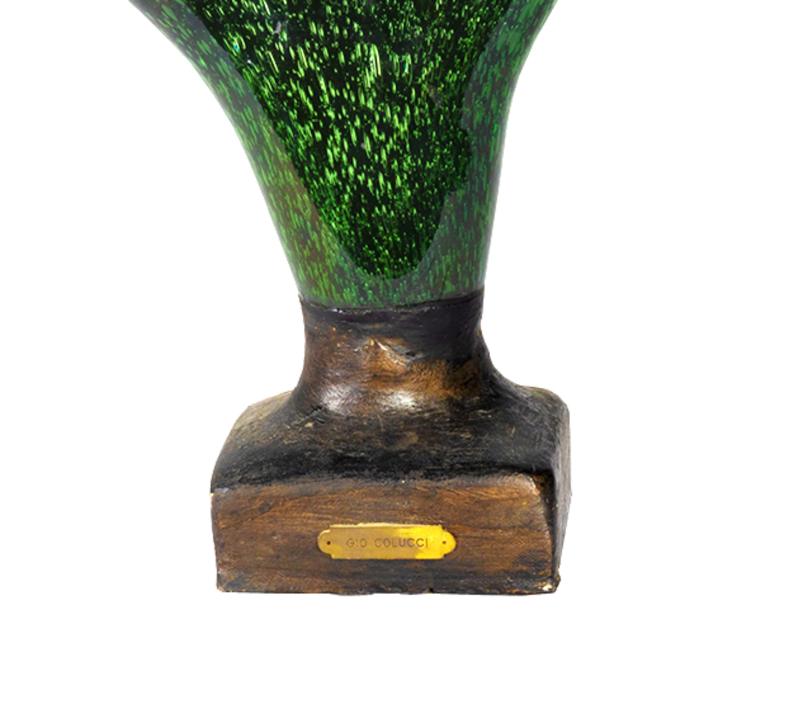 Francese Statua astratta in Greene & Greene di Gio Colucci, anni '50 in vendita