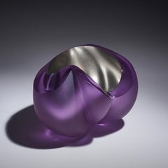 Sculptural Bowl by Barbara Nanning, Glass