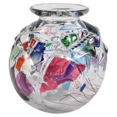 Abstract Glass Vase