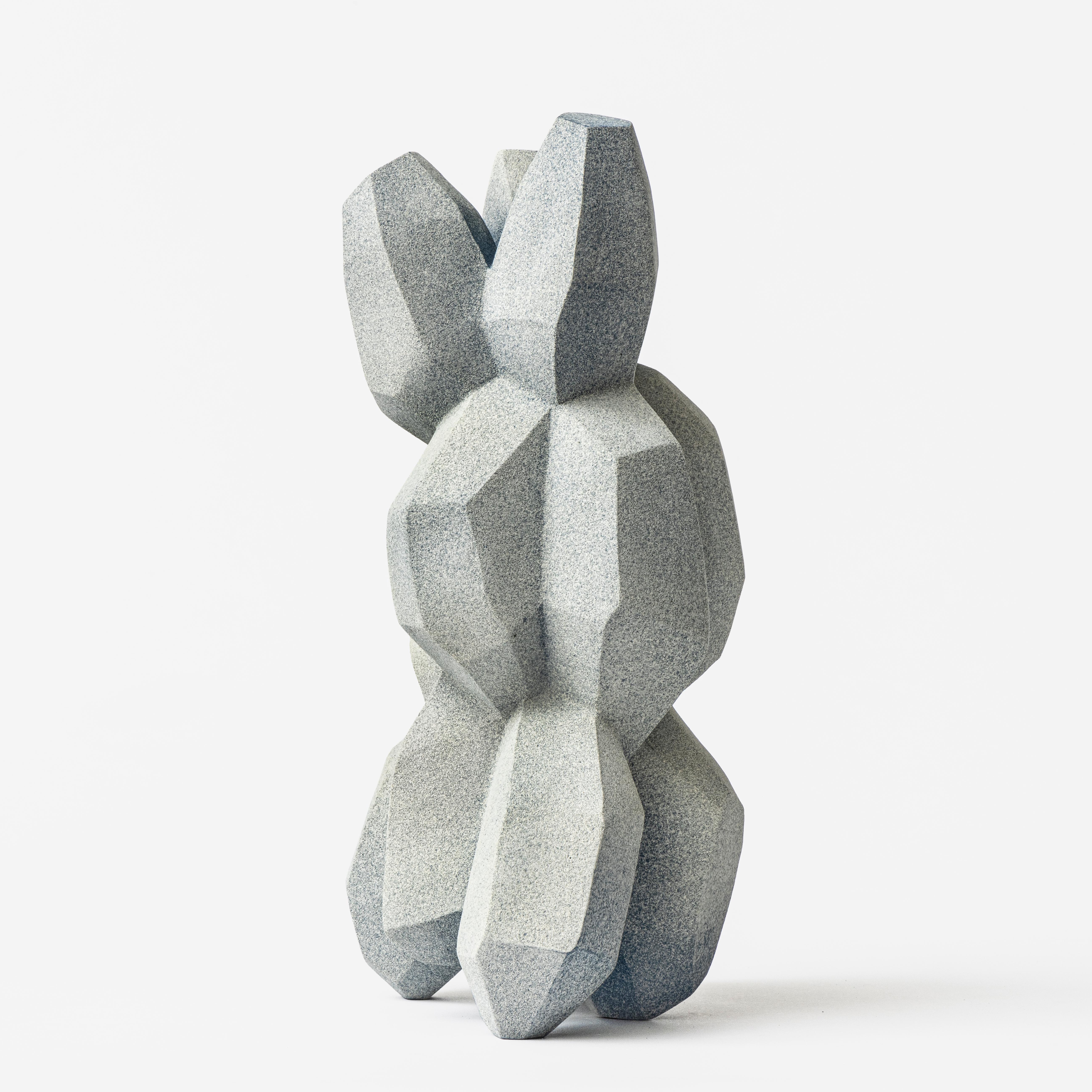 Knotty Shape, 2023, (Ceramic, C. 12.2 in. h x 6.7 in. w x 5.1 in. d, Object No.: 4155)

Turi Heisselberg Pedersen consistently strives to manifest the vessel as a testament to abstract form and as a standalone sculptural object. In her interplay