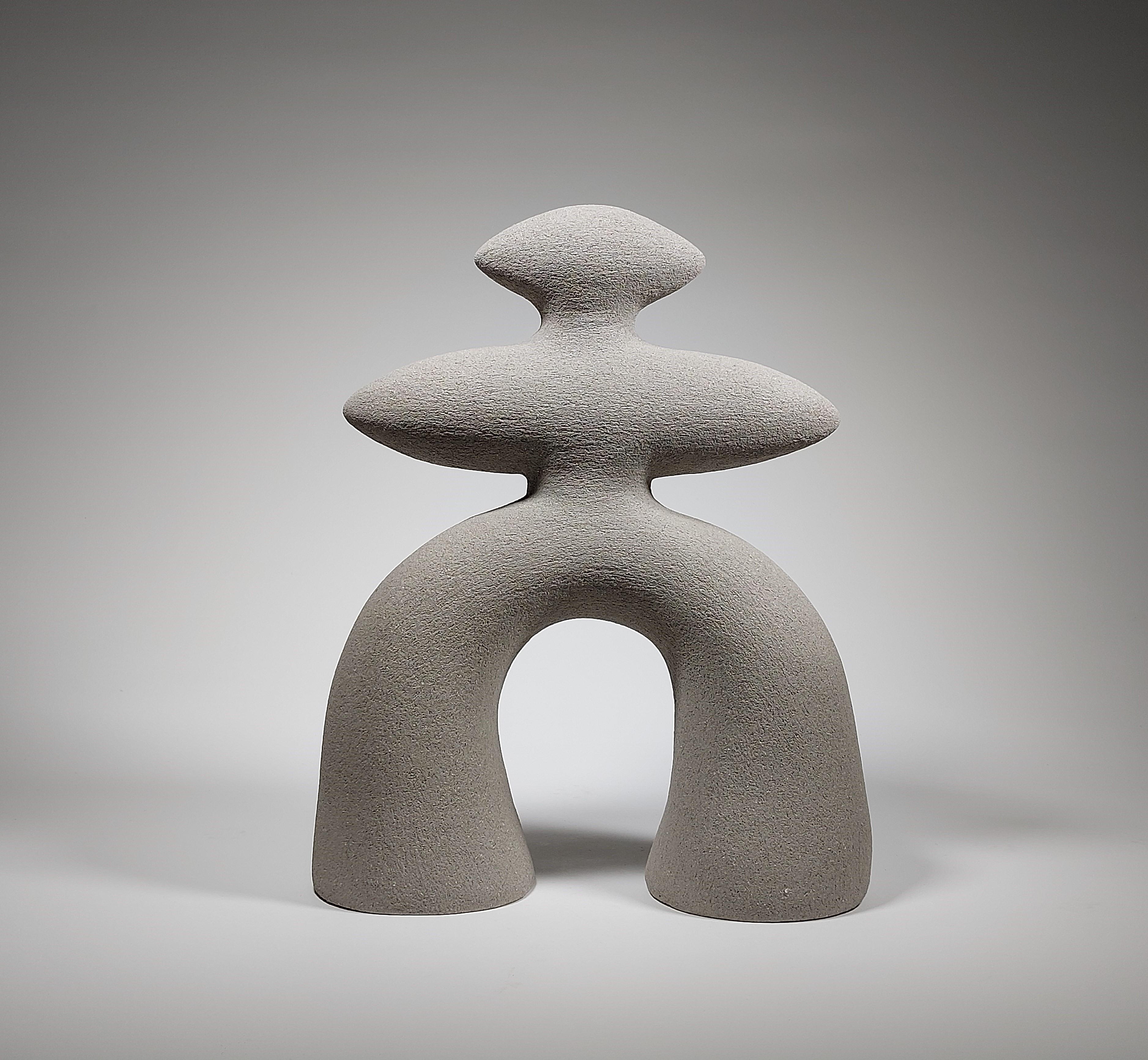 Contemporary Figurative Ceramic Sculpture by Rachel Peters, Grey Clay, In Stock.

Untitled Ceramic Sculpture 205.

This contemporary sculpture has been hand built from Rokk Grey Stoneware Clay using the traditional method of coiling.   Refined and