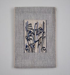 Abstract Handwoven Wall Tapestry by the Danish Artist Mette Birckner
