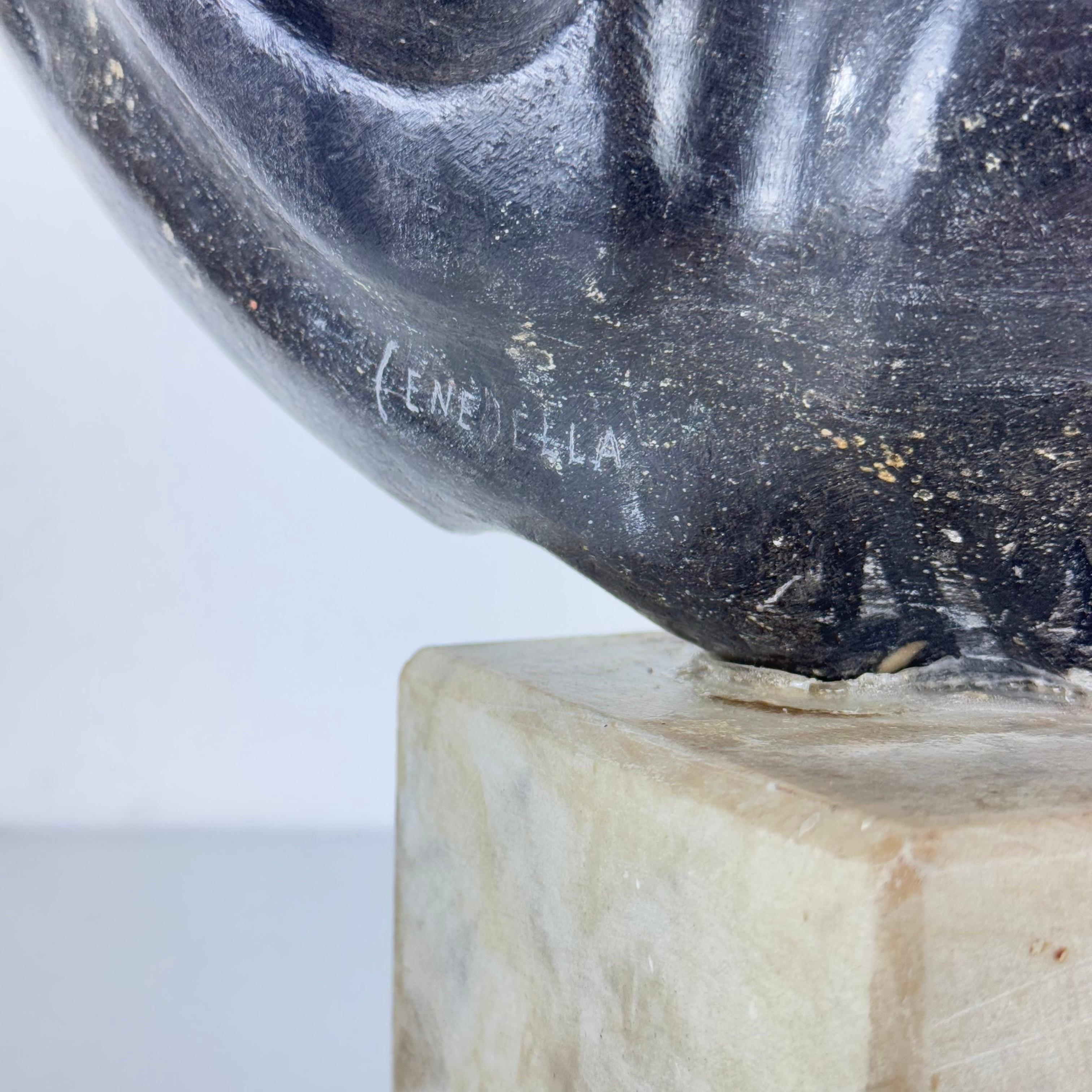 Abstract Head Sculpture by Pietro Cenedella, Italy, 1960s For Sale 6