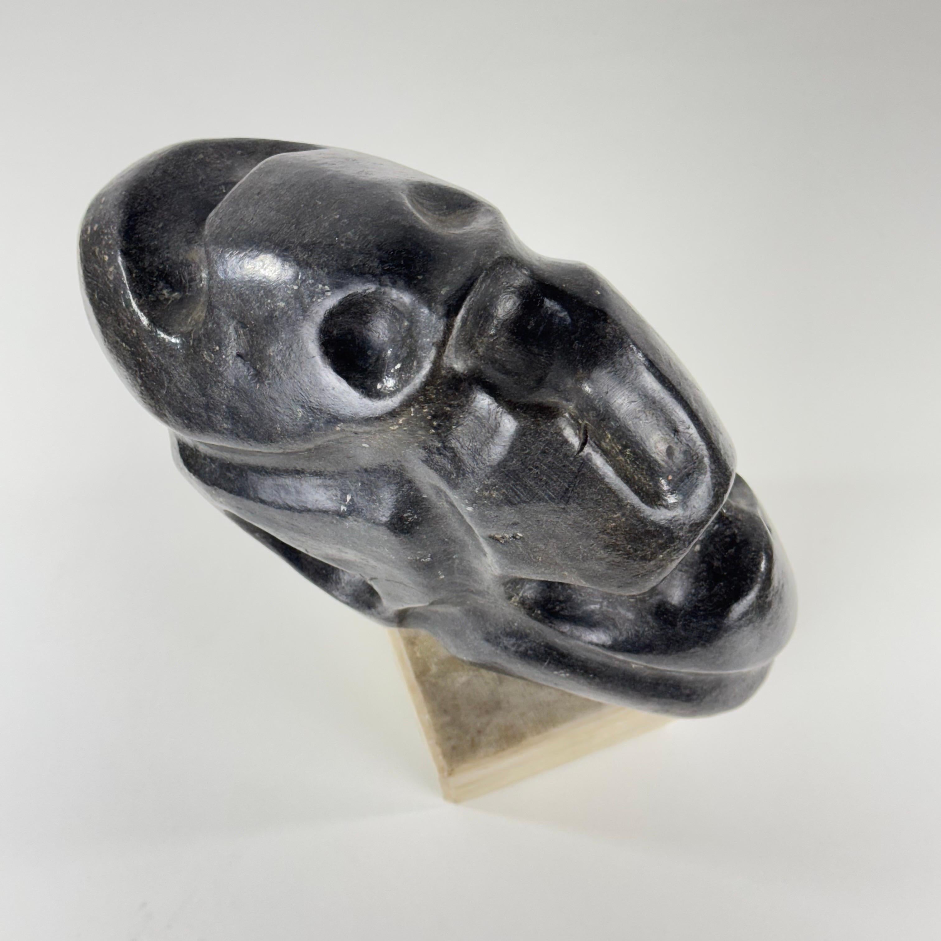 Late 20th Century Abstract Head Sculpture by Pietro Cenedella, Italy, 1960s For Sale