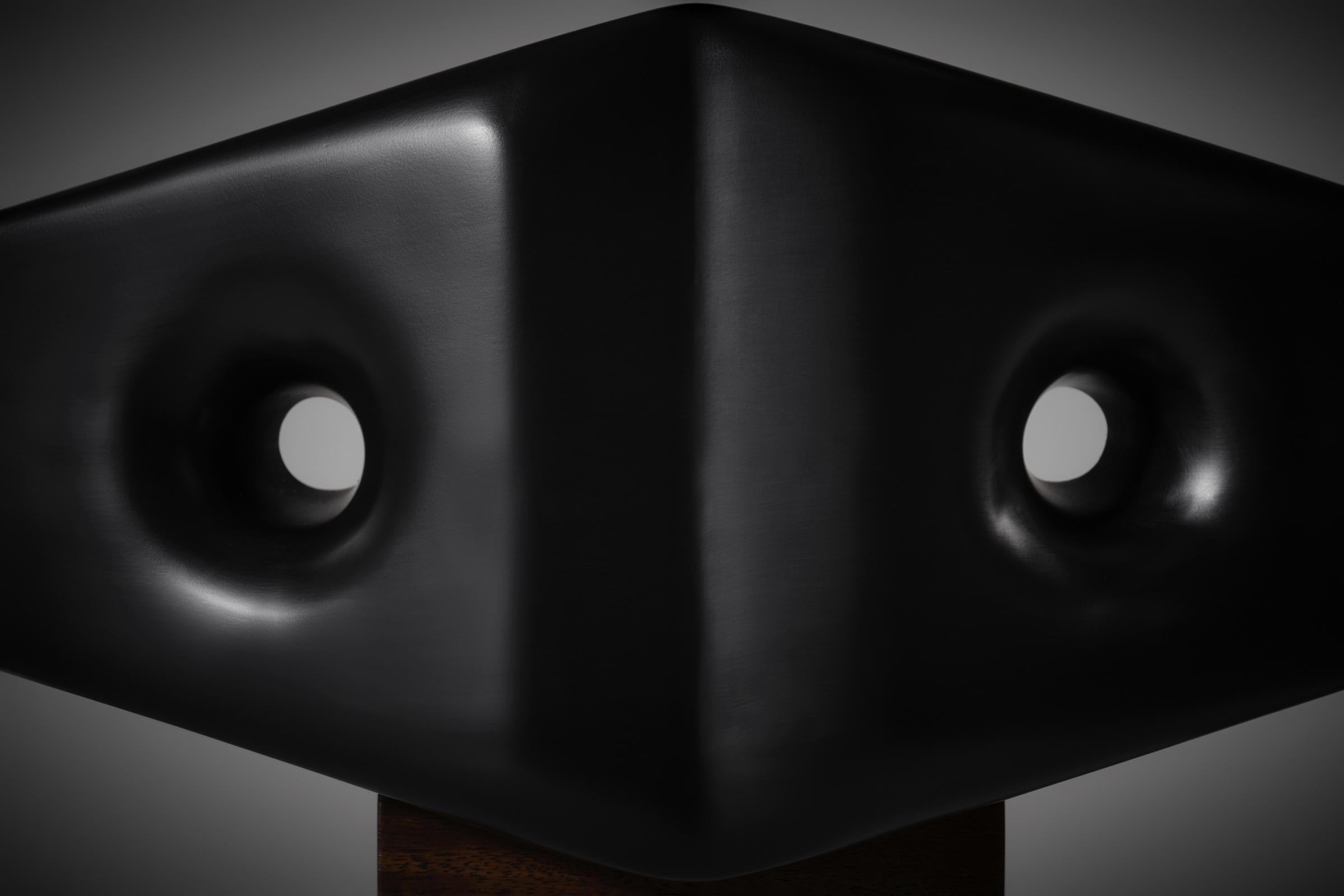 Late 20th Century Abstract Hexagonal sculpture by Momcilo Milovanovic, France 1970s