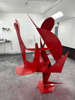 Sculpture abstraite d'intérieur/extérieur par Paul Kasper