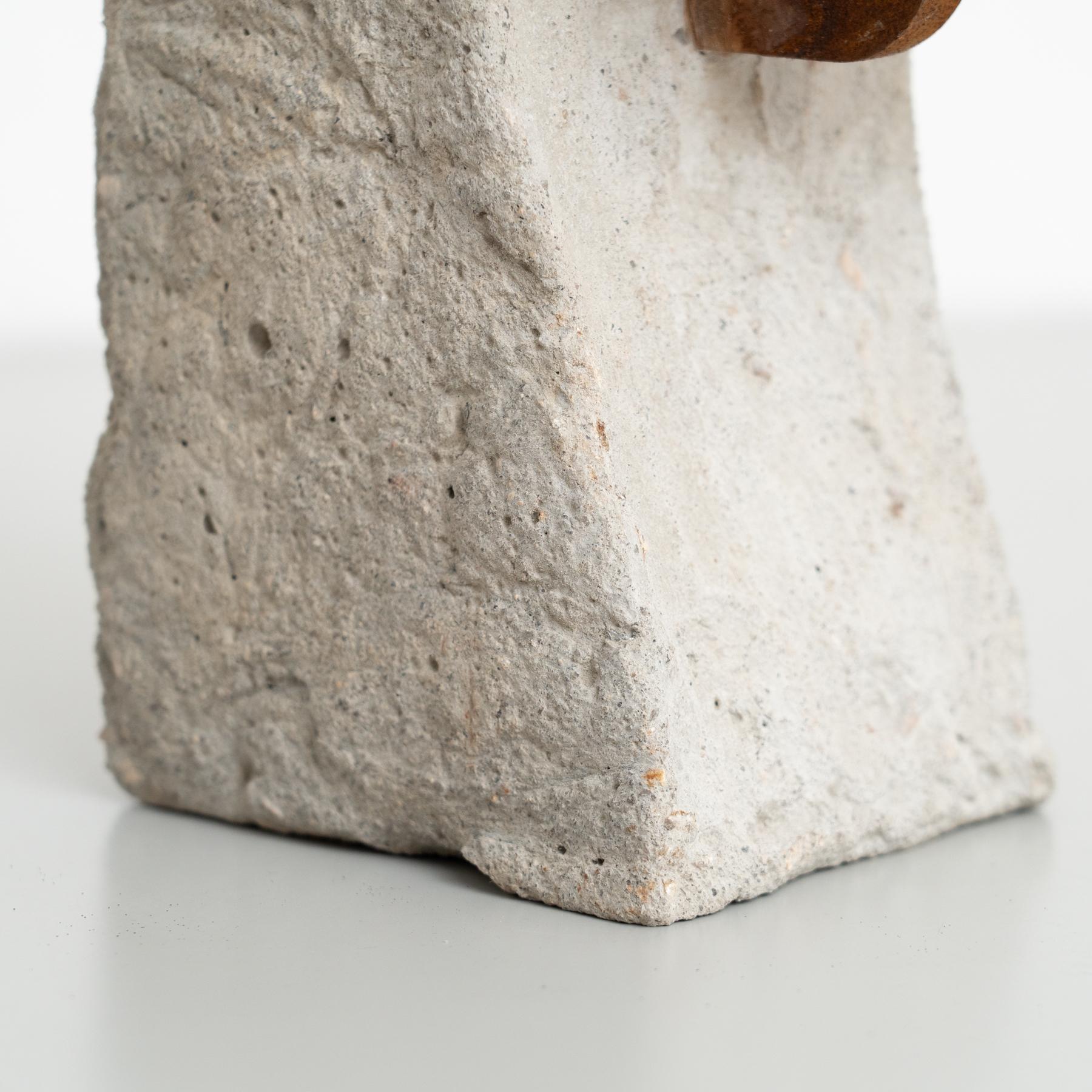 Scultura astratta in ferro nello stile di Chillida, circa 1990 in vendita 3