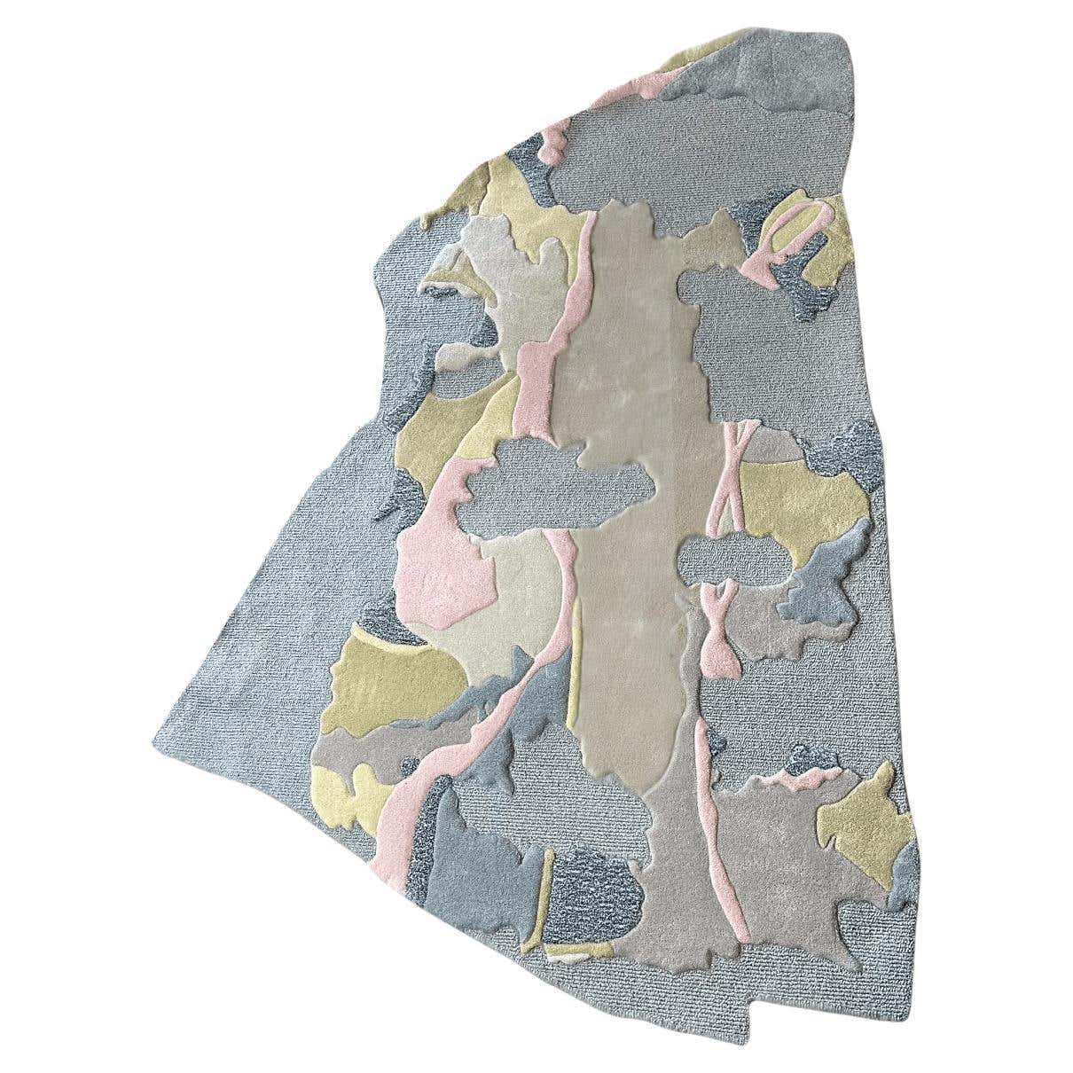 Abstract Irregular Shape Rug by RAG HOME For Sale at 1stDibs | rag home ...