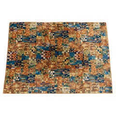 Abstract Landscape Carpet, Rug from Vorwerk, 1960s