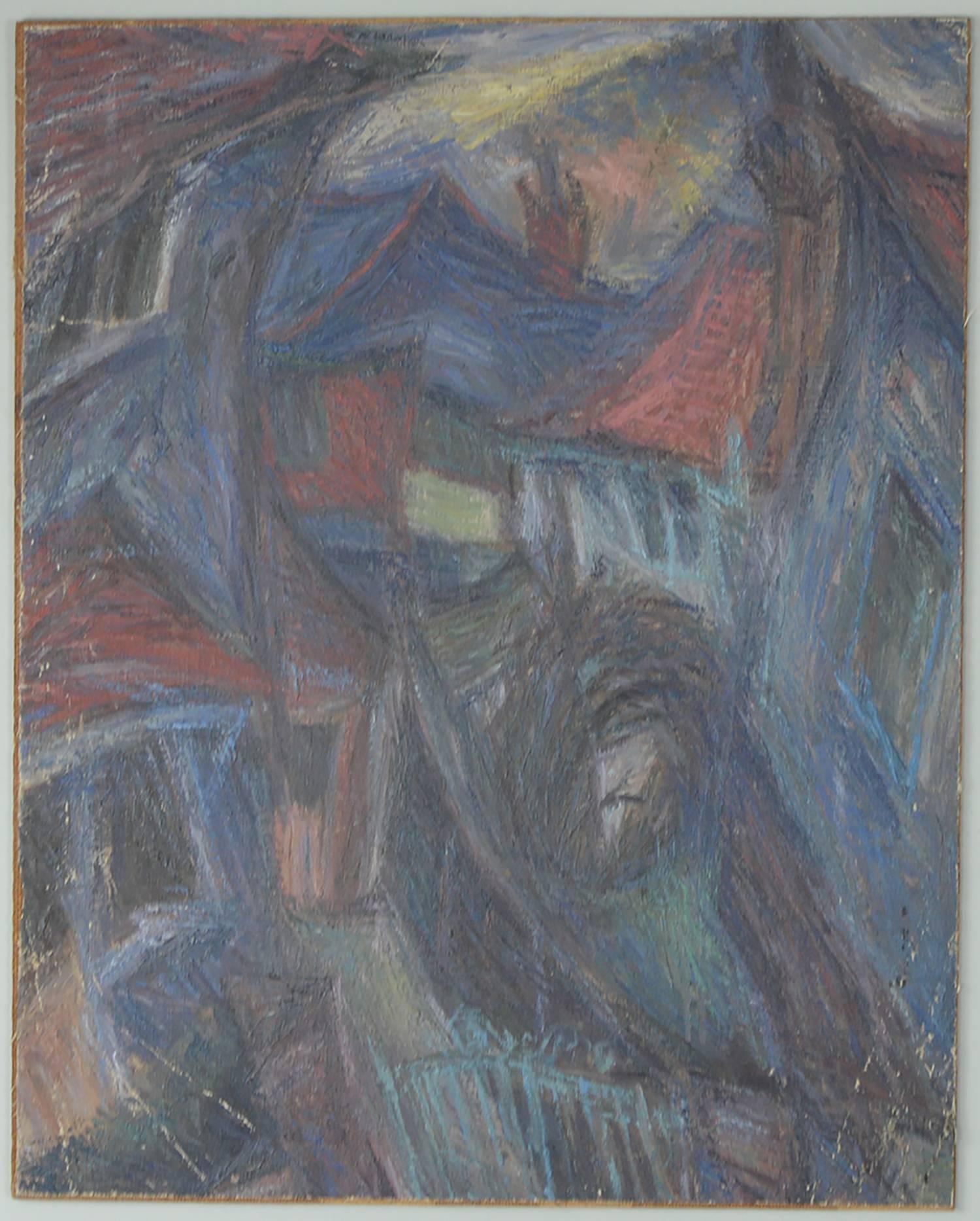 Modern Abstract Landscape, David Lord, circa 1960