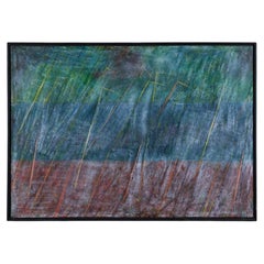 Abstract Layered Painting on Canvas