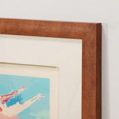 Abstract Leroy Neiman Olympics Print