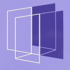Abstract Lithograph by Josef Albers from Formulation and Articulation