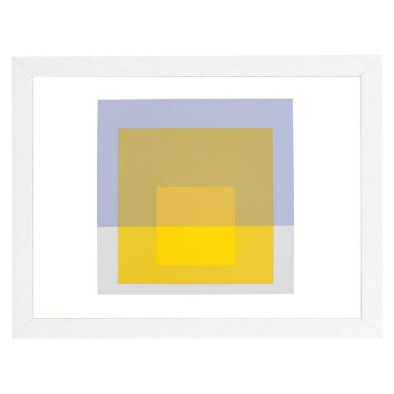 American Abstract Lithograph by Josef Albers from Formulation and Articulation For Sale