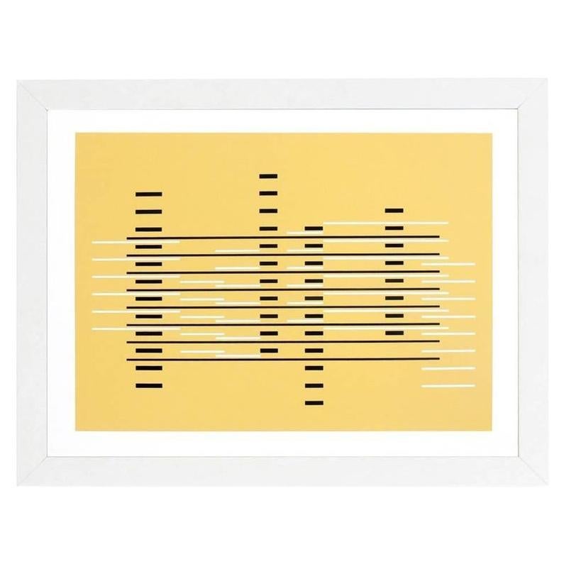 Lithographie abstraite de Josef Albers issue de Formulation and Articulation en vente