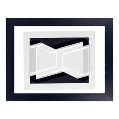 Abstract Lithograph by Josef Albers from Formulation and Articulation