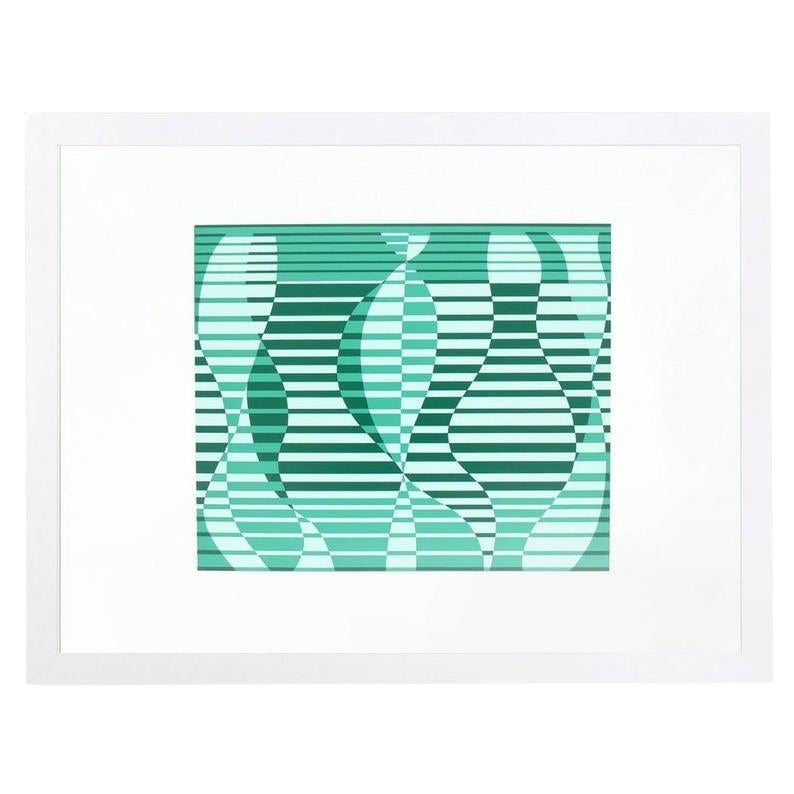 Lithographie abstraite de Josef Albers issue de Formulation and Articulation