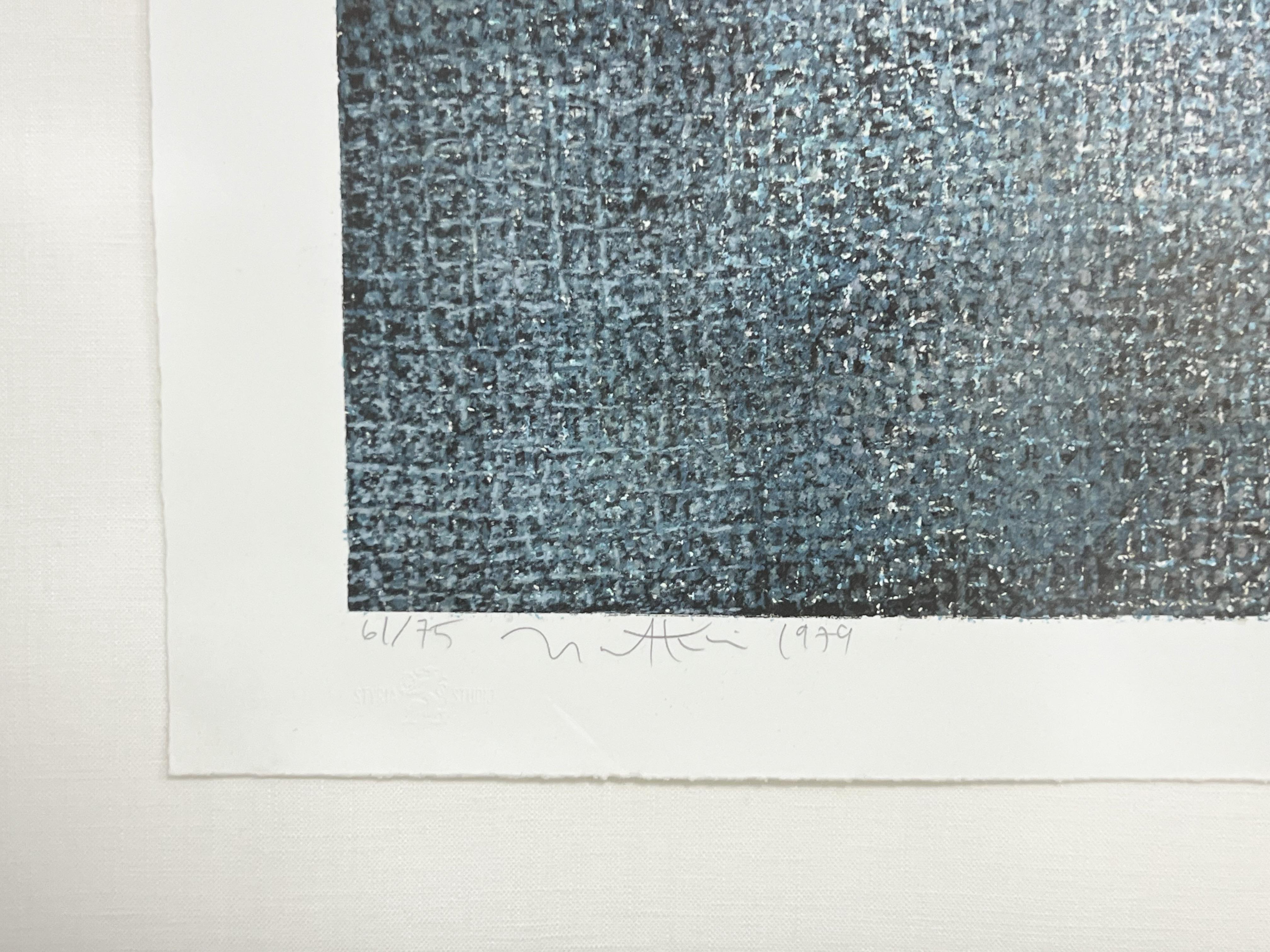 Modern Abstract Lithograph Painting by Robert Natkin For Sale