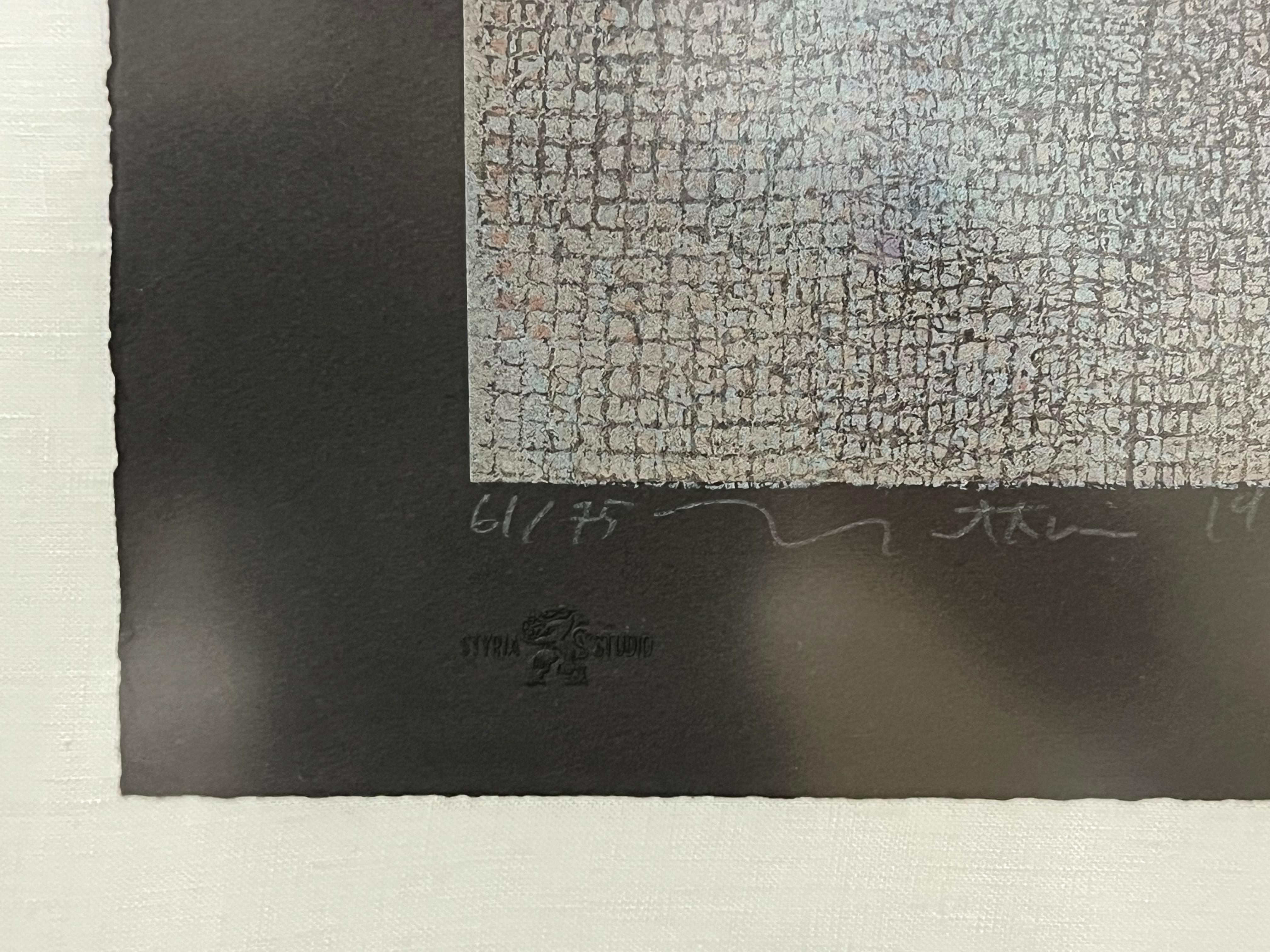 Abstrakte Lithographie Gemälde von Robert Natkin (amerikanisch) im Angebot