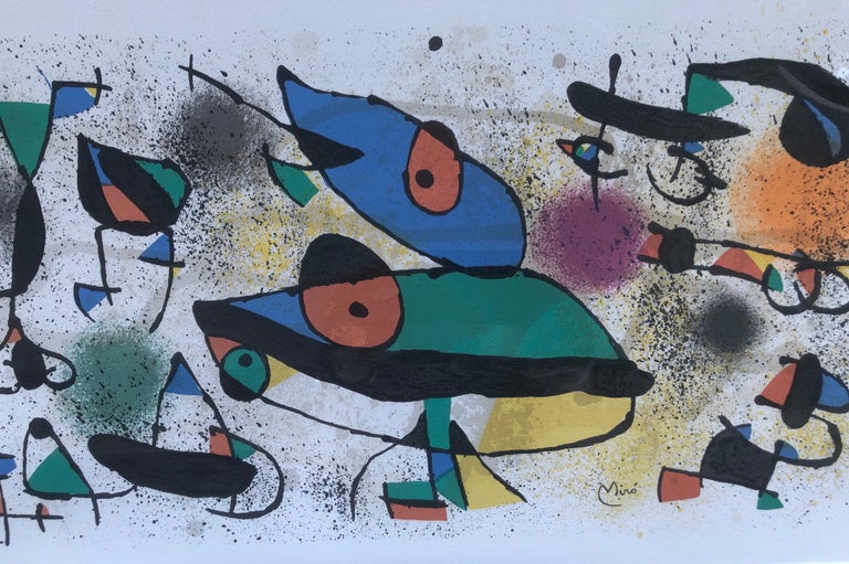 20th Century Abstract Lithograph 