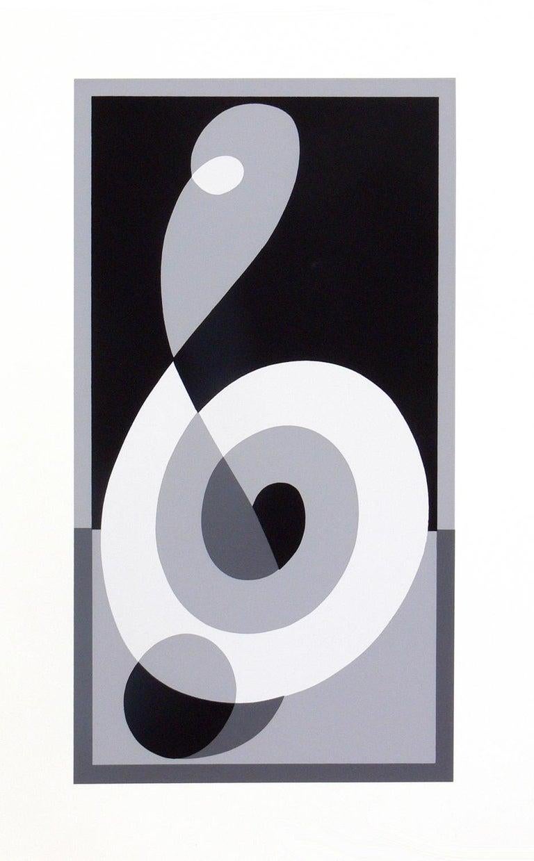 Abstrakte Lithografien von Josef Albers, aus 