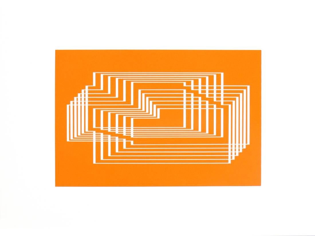 Mid-Century Modern Abstract Lithographs by Josef Albers from Formulation and Articulation