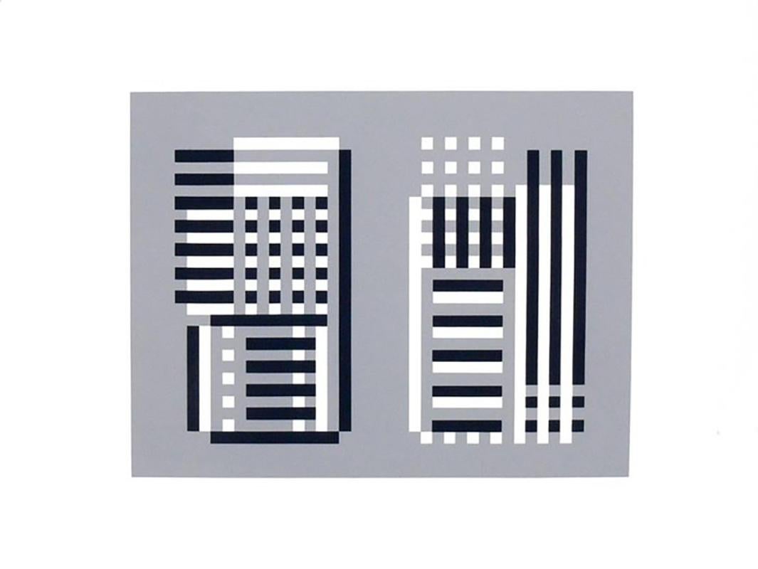 Mid-Century Modern Lithographies abstraites de Josef Albers tirées de Formulation et Articulation en vente