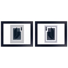 Abstract Lithographs by Josef Albers from Formulation and Articulation