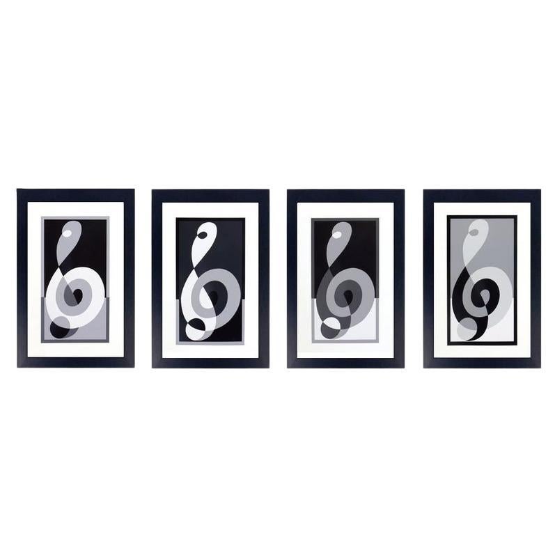 Abstrakte Lithographien von Josef Albers aus Formulierung und Artikulation im Angebot