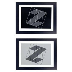 Abstract Lithographs by Josef Albers from Formulation and Articulation