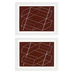 Abstract Lithographs by Josef Albers from Formulation and Articulation