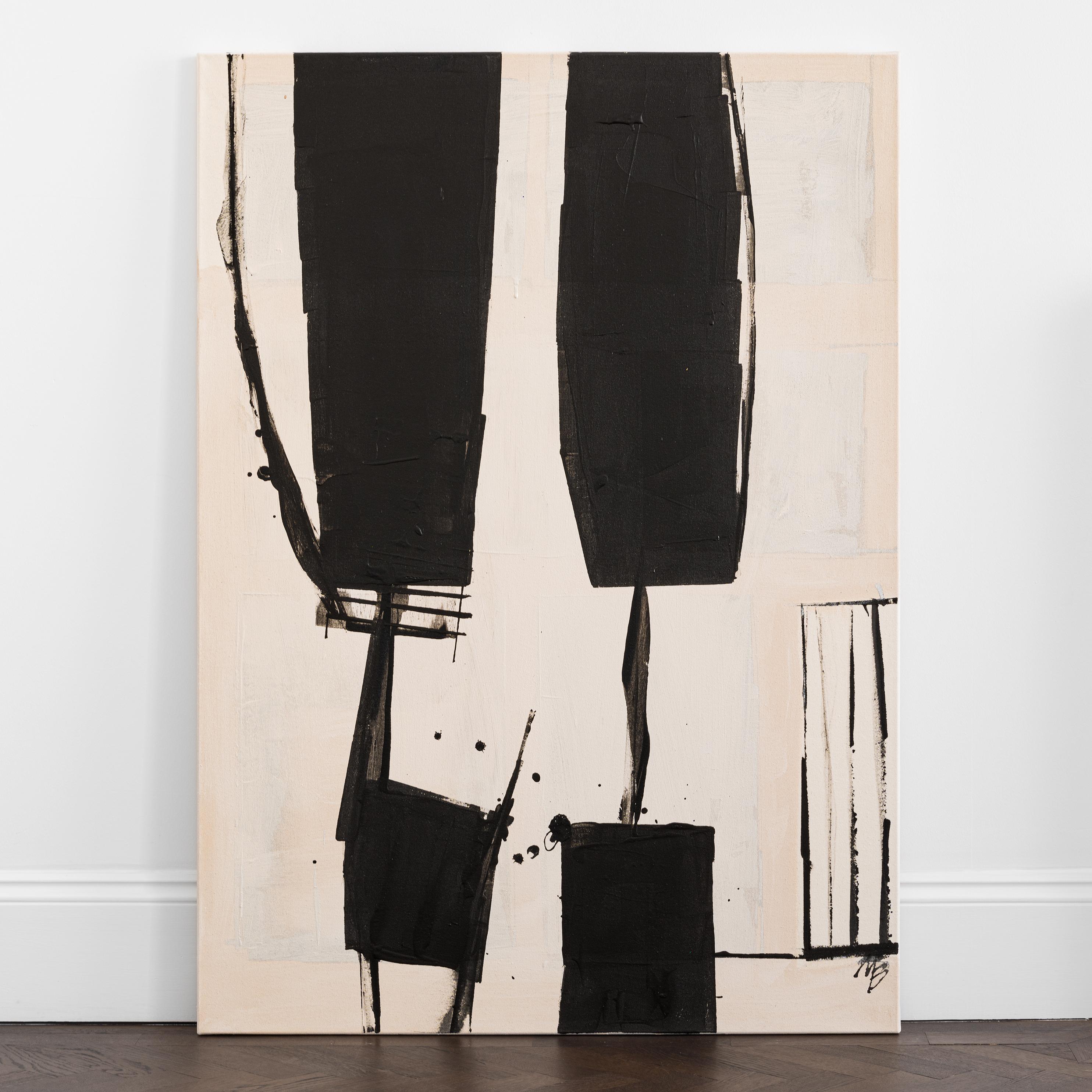 Abstrakte Liebhaber, 2023
Malene Birger
Acryl auf Leinwand
55 1/8 x 39 3/8 