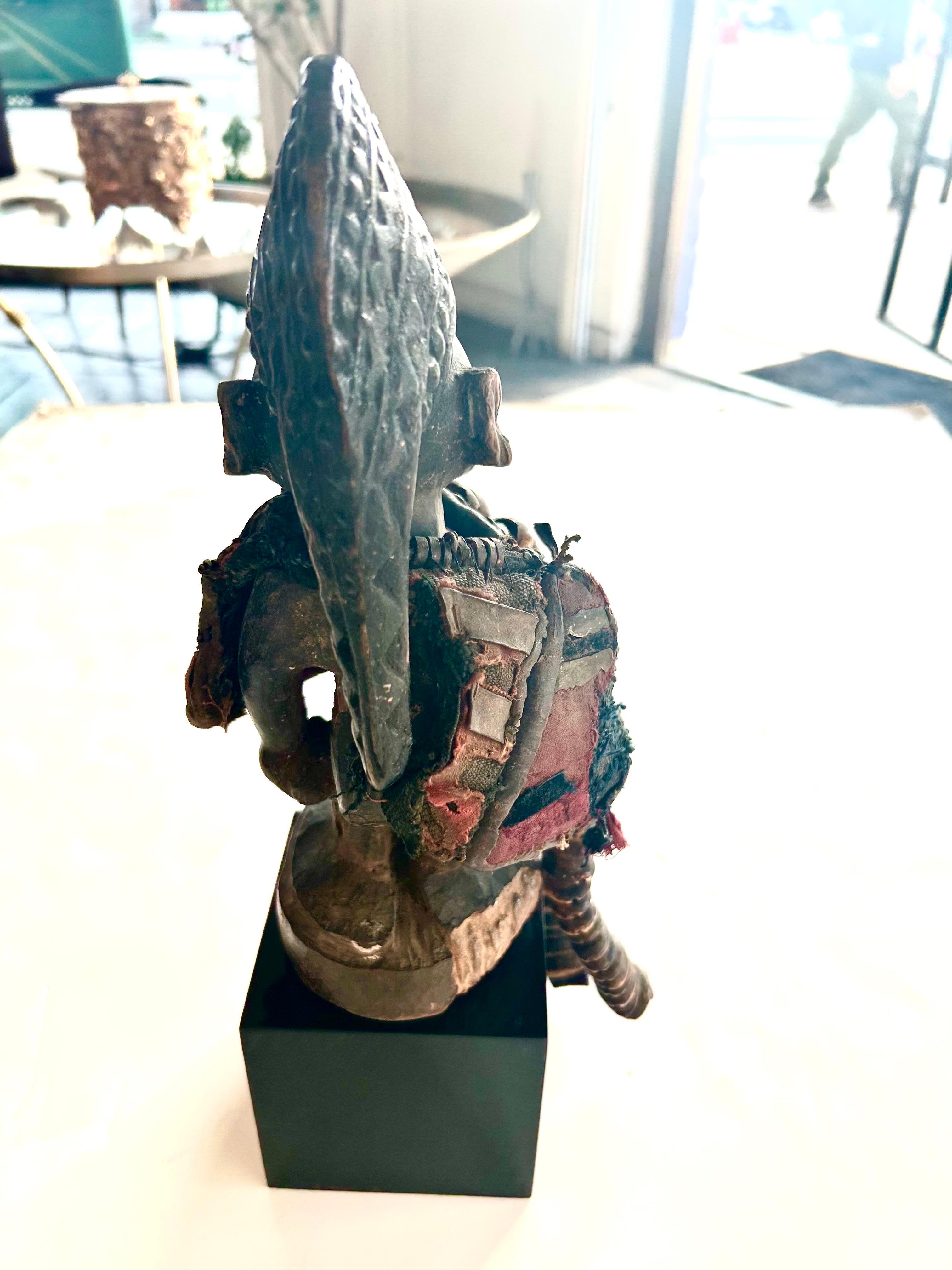 Abstract Mali (Bamana) Sculpture, 1930s In Good Condition For Sale In Los Angeles, CA