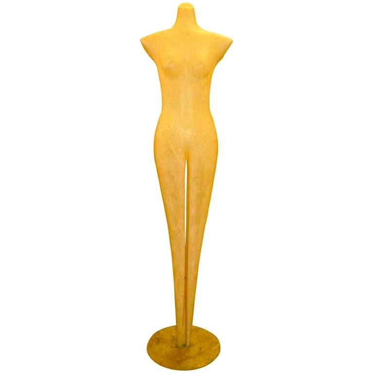 Abstract Mannequin Fiberglass Sculpture For Sale at 1stdibs