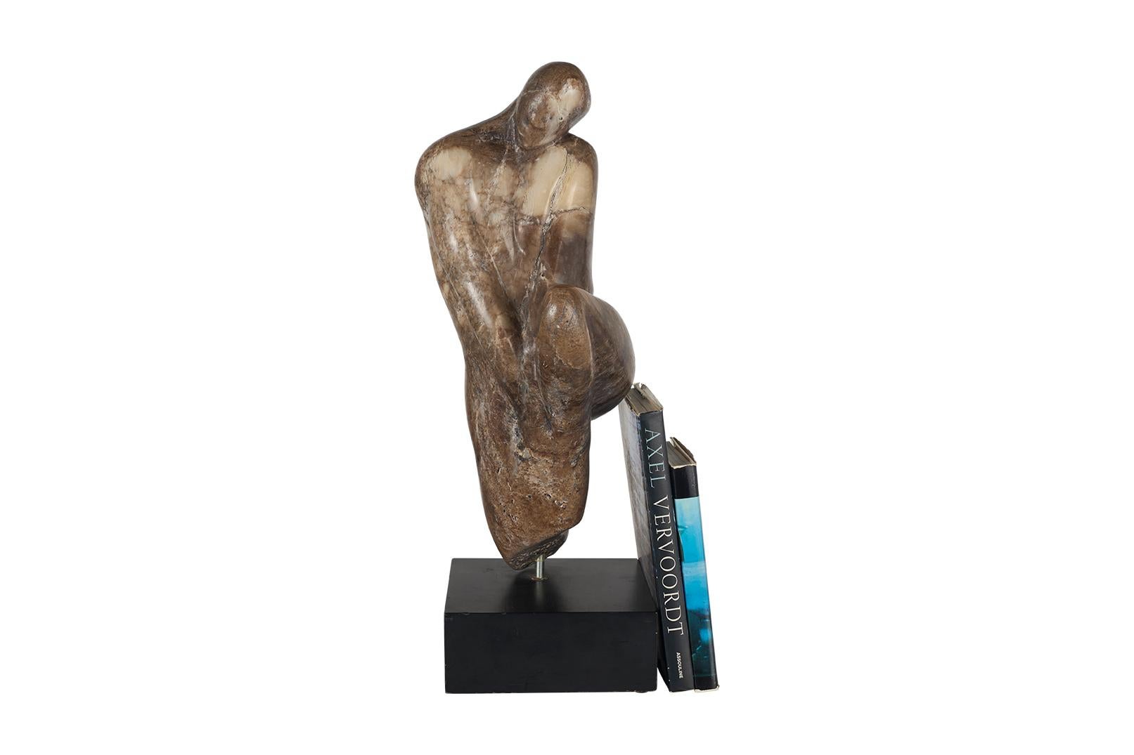 Abstract Marble Figure Sculpture by Hyam Myer 1