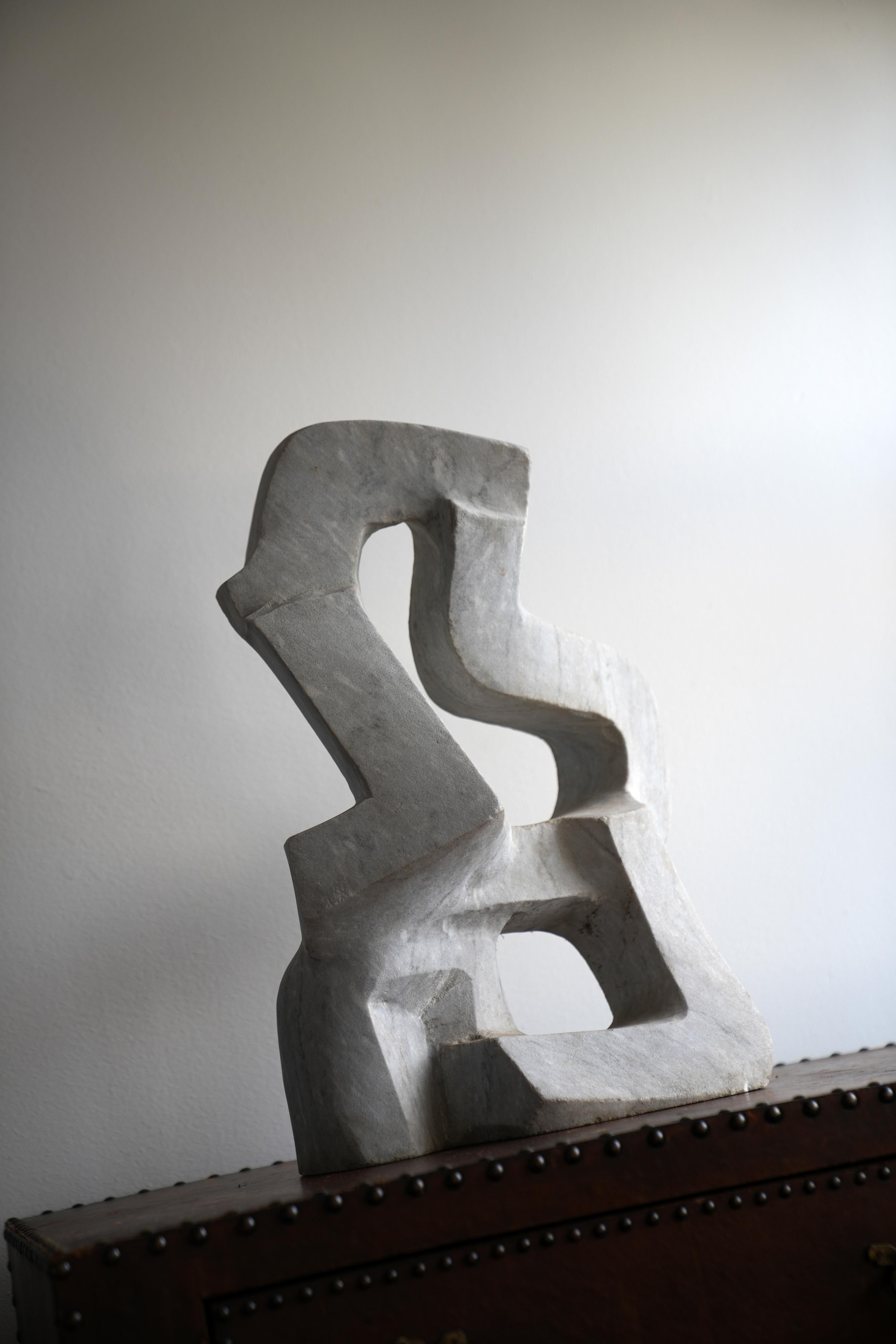 Late 20th Century Abstract marble form c.1970s