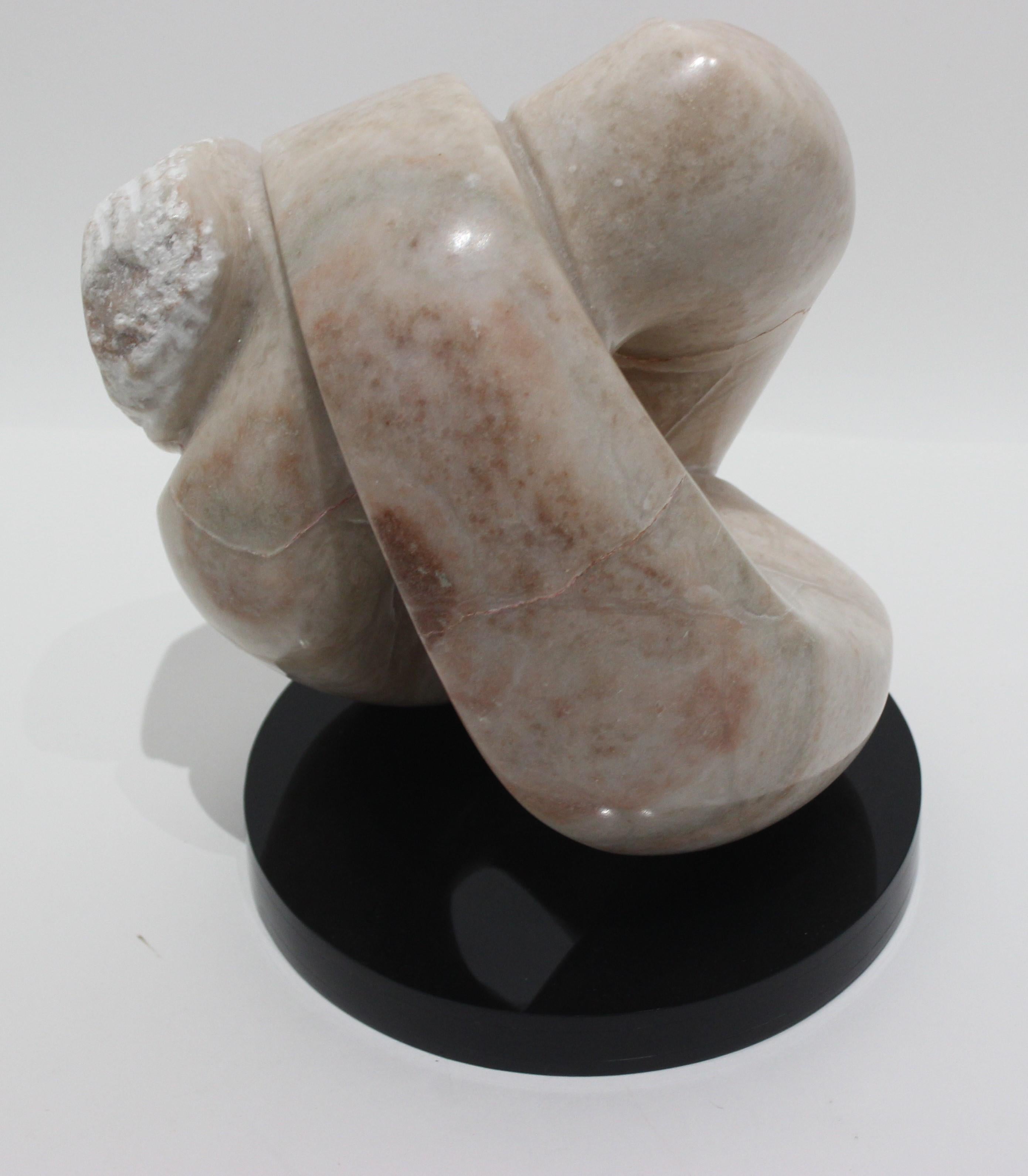 Abstract Marble Sculpture by Helen Kerzner In Good Condition For Sale In West Palm Beach, FL